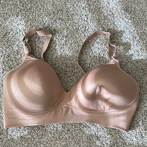 Warner's Wireless Comfort Bra - Tan